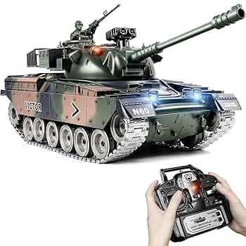 Amazon.com: Supdex RC Tank, 1:18 Alloy Metal US M60 Remote